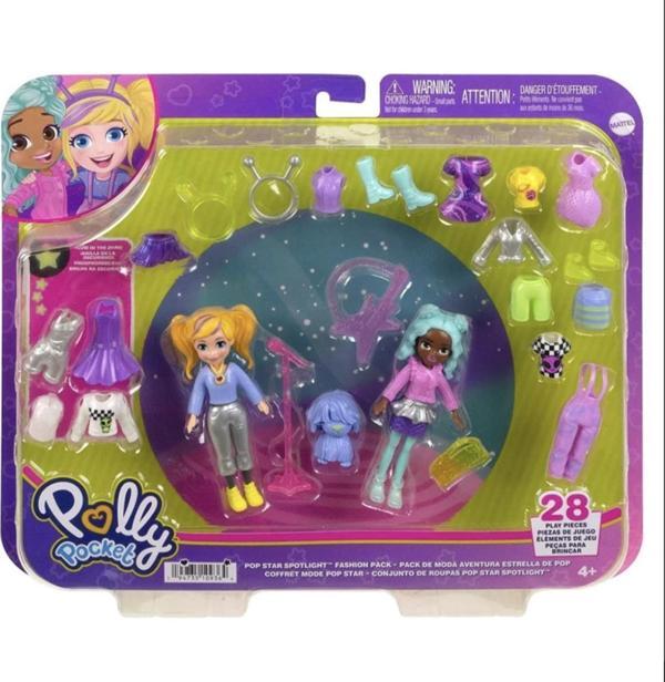 Polly Pocket ve Arkadaşları Farklı Moda Aksesuarları Oyun Setleri HNF51-HKV97 - Image 1