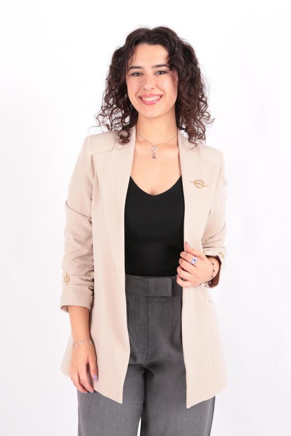 Ayhan 90503 Kadın Blazer Ceket - Image 1
