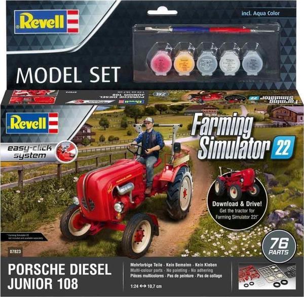 Revell 1:24 Porsche Diesel Junior 108 67823  - Image 1