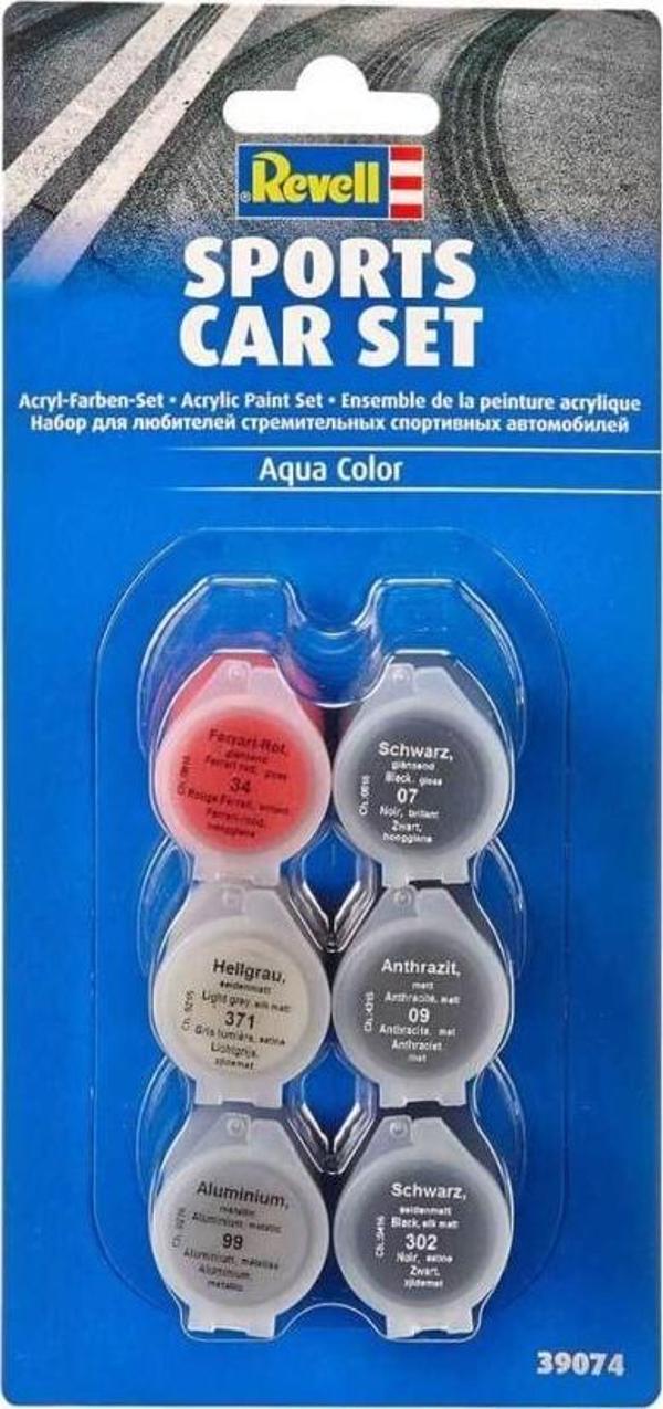 Revell Spor Araba Boya Seti (Blisterli) 39074  - Image 1