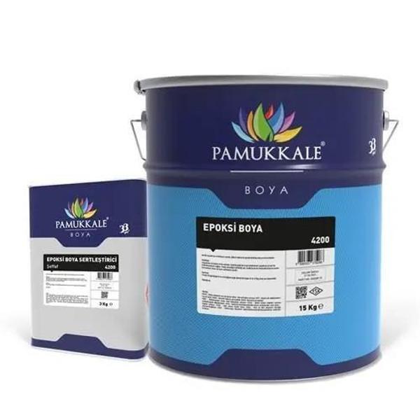 Pamukkale 4200 Epoksi Boya 15 Kg+3 Kg Ral 7046 Gri - Image 1