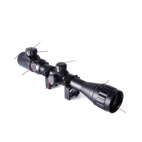 3-9X32Aoeg Çift Işık Kırmızı Yeşil Kaynaklı Dürbün - Image 1