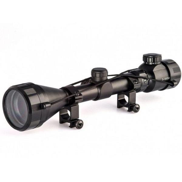 3-9X50 Zoomlu Dürbünü Kırmızı Yeşil İşik Çelik Gövde - Image 1