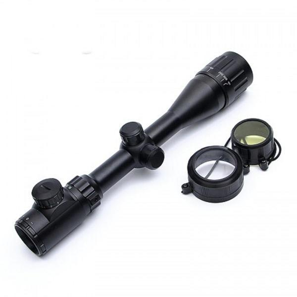 4-12x40 Aoeg Dürbün Mil Dot Kırmızı - Yeşil Lens Koruyucu - Image 1