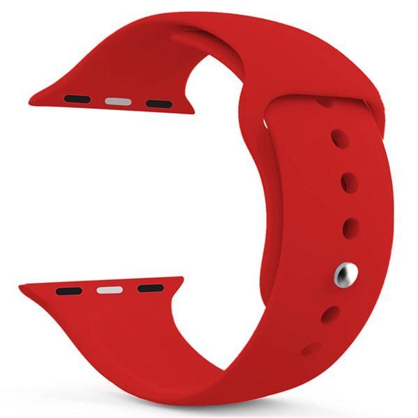Akıllı Saat Silikon Kordon 42/44 Mm Kırmızı - Image 1