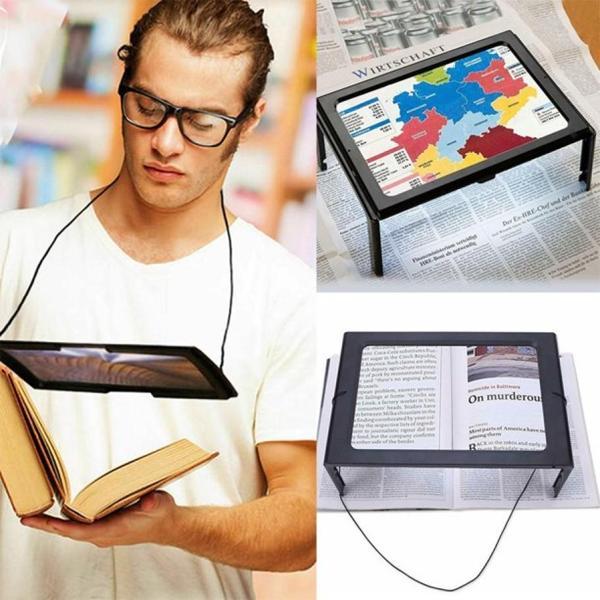 Led Işıklı Kitap  Okuma Büyüteç - Image 1
