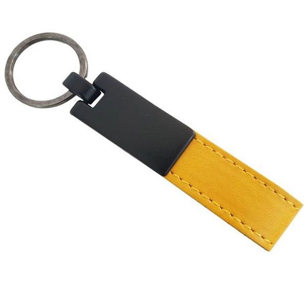 Metal Başlıklı Anahtarlık Sarı - Image 1