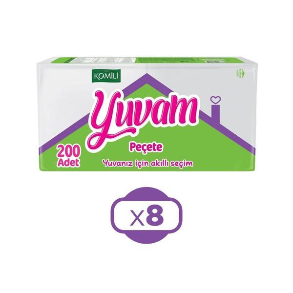 Komili Yuvam Peçete 200 lü x 8 Adet - Image 1