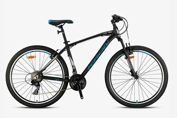 Kron XC 75 27.5" Jant 18' Kadro V-Fren 21 Vites Dağ Bisikleti Siyah Turkuaz - Image 1