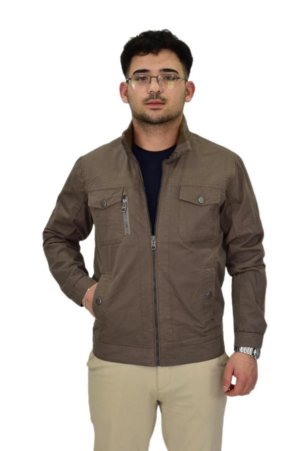 Erkek Mevsimlik Kanvas Spor Mont 8001 BGL-ST04369 - Image 1