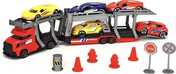 Dickie Transporter Set, 5 x Metal Diecast Araçlı 203745012 - Image 1