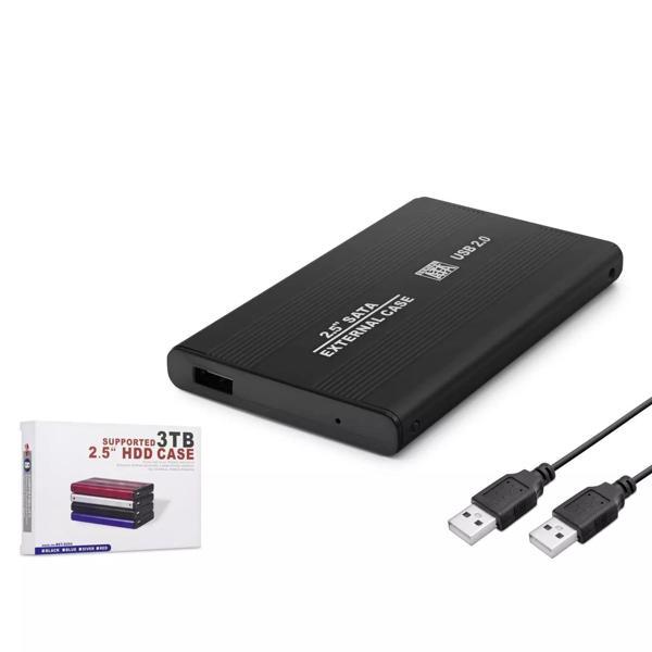 Harddisk Kutusu Metal Usb 2.0 Sata 2.5 HDX1758 - Image 1