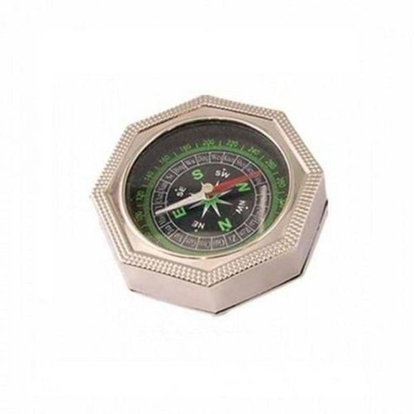 Sekiz Köşeli Büyük Metal Pusula - Image 1
