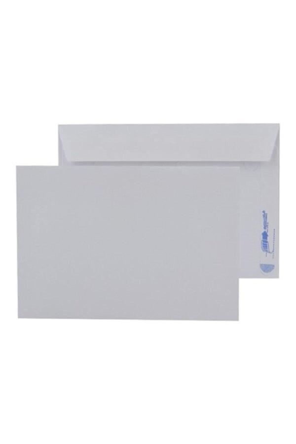 Asil Doğan Mektup Zarfı - Para Zarfı - Takı Zarfı 11,4X16,2Cm-100 Adet Beyaz (Silikonlu) 90Gr Kağıt - Image 1