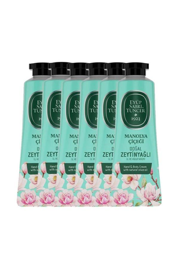El Ve Vücut Kremi Manolya Çiçeği 50 ml X 6 - Image 1