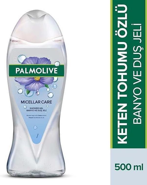 Palmolıve Mıcellar Care Keten Tohumu Özlü 500 ML Duş Jeli - Image 1