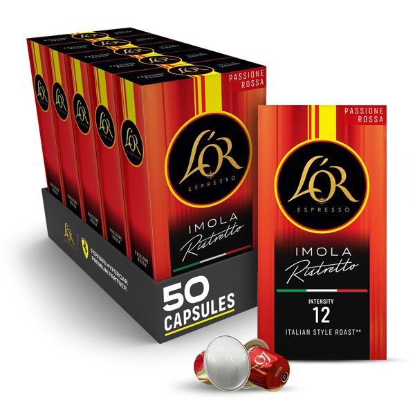 L'or Imola Ristretto Nespresso Uyumlu Alüminyum Kapsül Kahve 50 Kapsül - Image 1