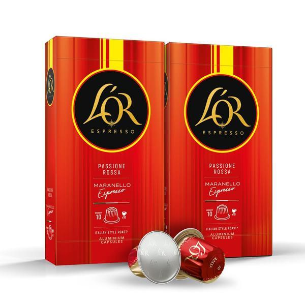 L'or Maranello Espresso Nespresso Uyumlu Alüminyum Kapsül Kahve 20 Kapsül - Image 1