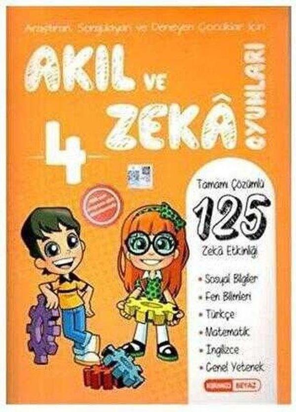 4. Sınıf Akıl ve Zeka Oyunları - Kırmızı Beyaz Yayınları-Eğitim - Image 1
