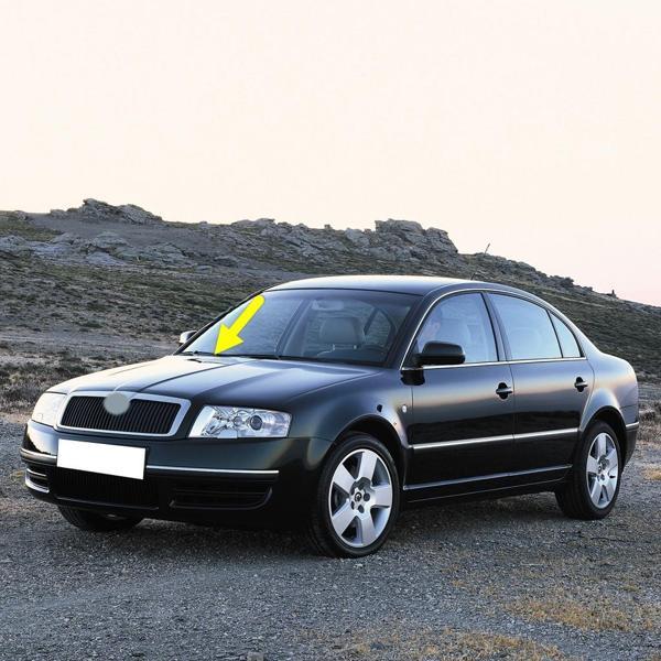 Skoda Superb 2002-2005 Ön Cam Sağ Yolcu Yön Silecek Kolu 3B1955410C - Image 1