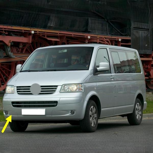 VW Caravelle T5 2004-2009 Ön Tampon Sağ Sis Farı Çerçevesi 7H5807490 - Image 1