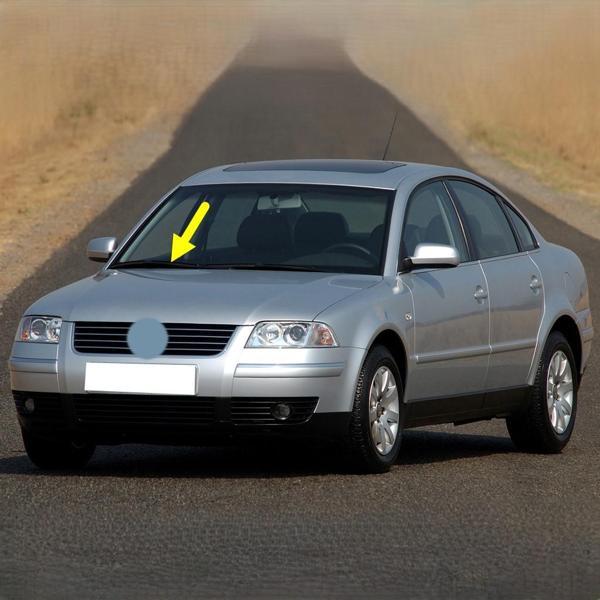 VW Passat B5.5 2003-2005 Ön Cam Sağ Yolcu Yön Silecek Kolu 3B1955410C - Image 1