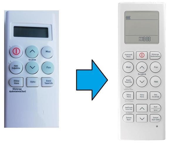 Demirdöküm KİON  5401460399 İnverter Klima Kumandası - Image 1