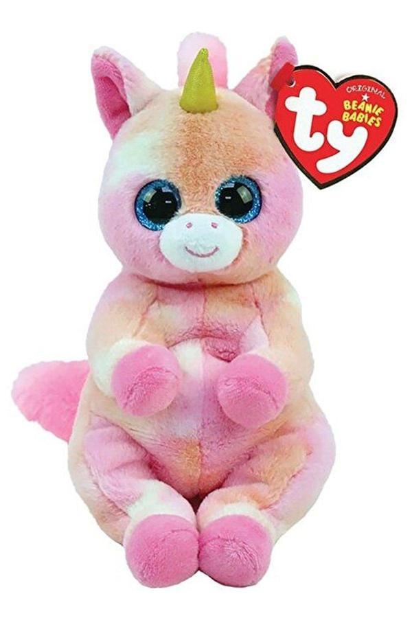 TY Peluş Skylar - Pembe Unicorn 20 cm: Büyülü Arkadaşınız! - Image 1