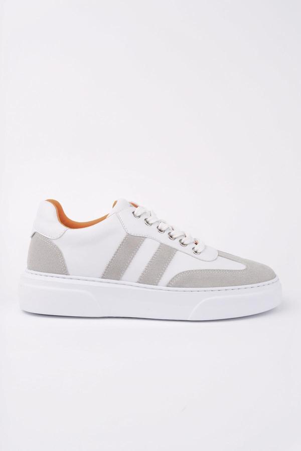 Muggo LOGAN Kalın Taban Bağcıklı Erkek Günlük Sneaker Spor Ayakkabı - Image 1