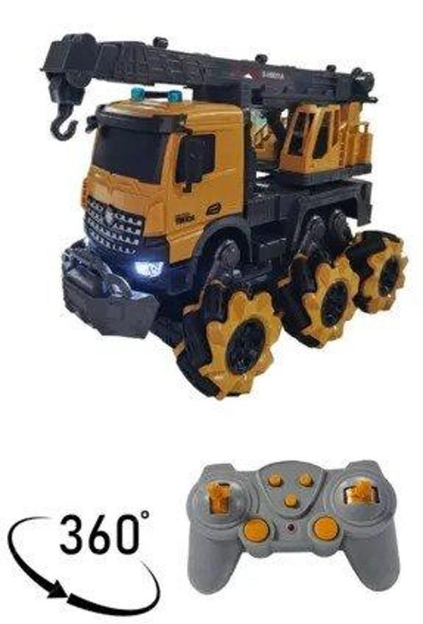 Uzaktan Kumandalı Full Fonksiyon 2.4G Kamyon Bom Vinç 1:14 Ölçek İnşaat Sahasının Patronu Siz Olun! - Image 1