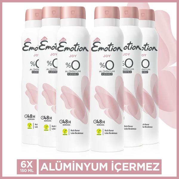 Emotion Joy Kadın Deodorant 6x150 Ml - Image 1