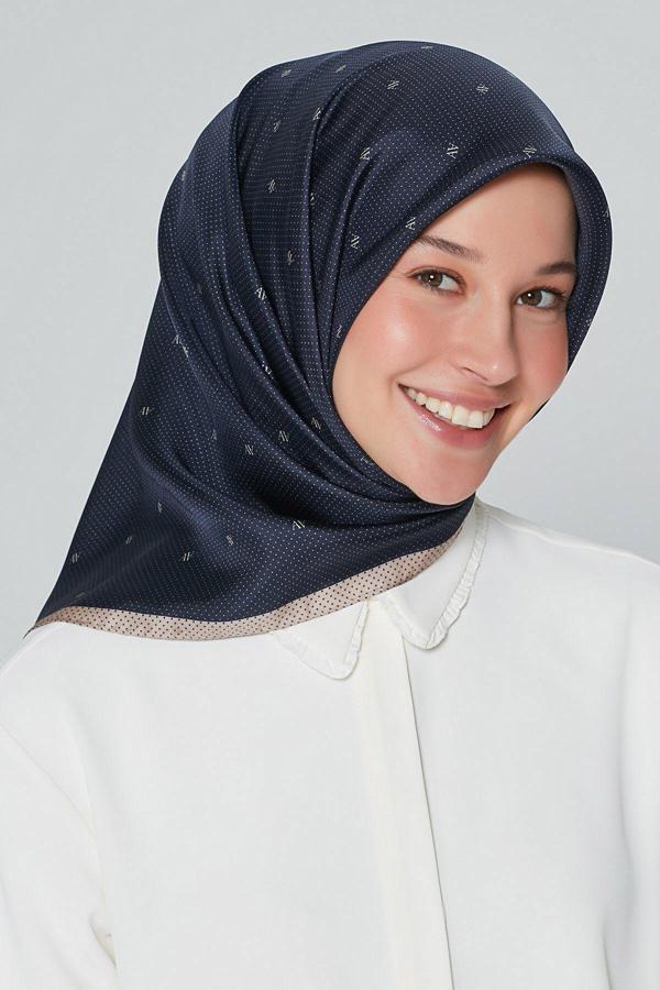 Armine Özel Nostalji Serisi Sura Ipek Eşarp Modelleri 8259Ds-09 - Image 1