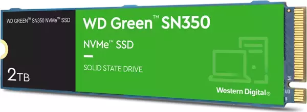 WD Green SN350 WDS200T3G0C 2 TB 3200/3000 MB/S M.2 NVMe SSD - Image 1