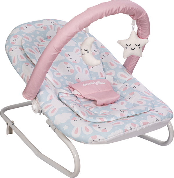 PashaBaby Oyuncak Aksesuarlı Rabbit Swing AnaKucağı - Image 1