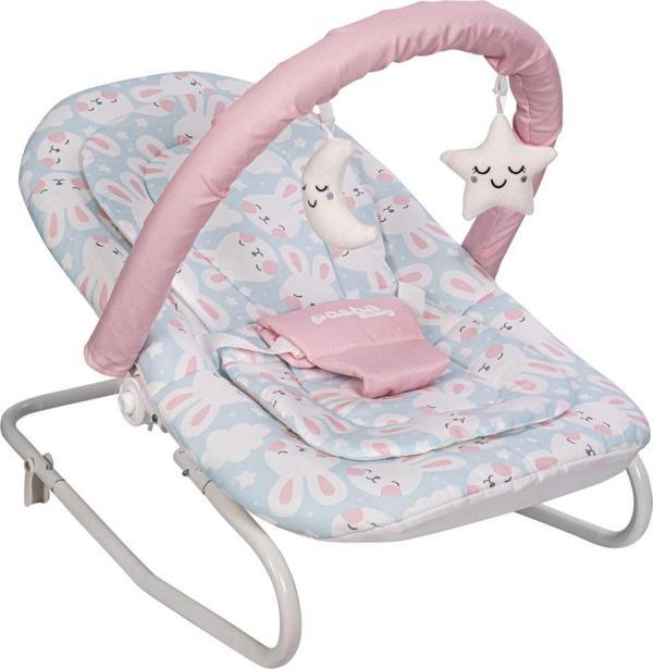 PashaBaby Oyuncak Aksesuarlı Rabbit Swing AnaKucağı - Image 1