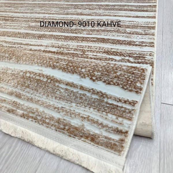Decoser Diamond Koleksiyonu Dokuma Halı DH9010 Kahve - Image 1