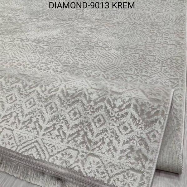 Decoser Diamond Koleksiyonu Dokuma Halı DH9013 Krem - Image 1