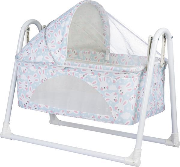PashaBaby Comfort Rabbit Beşik Portatif Sallanır Beşik Sepet Beşik Bebek Beşiği Hamak Anne Yanı Beşik - Image 1