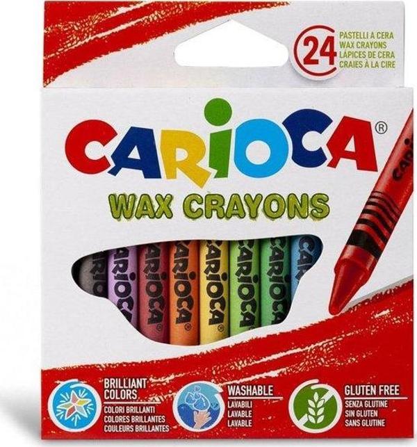 Carioca Wax Yıkanabilir Pastel Boya Kalemi 12'li 42365 - Image 1