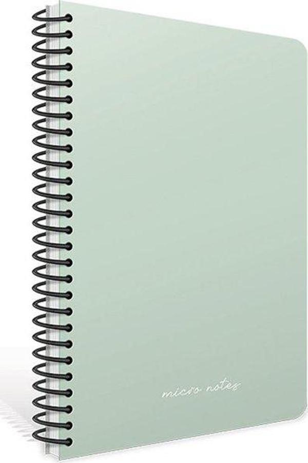 Gıpta Mıcro Notes Spiralli Sert Kapak Defter 17 x 24 100 Yaprak Çizgili - Image 1