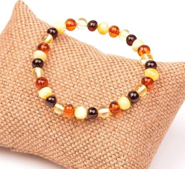 Taş Sandığı Damla Kehribar Bileklik - Sertifikalı Ürün - Image 1