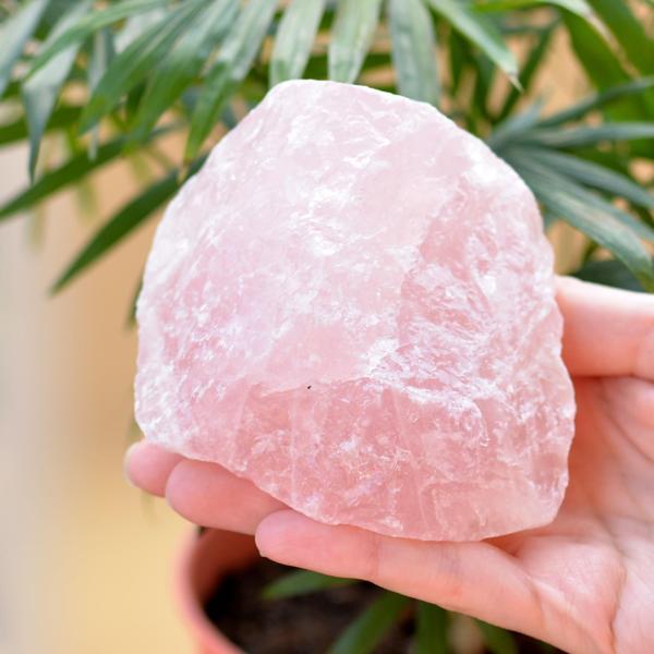 Taş Sandığı Büyük Boy Pembe Kuvars Taşı Ham Kütle - İşlenmemiş Taş - Image 1