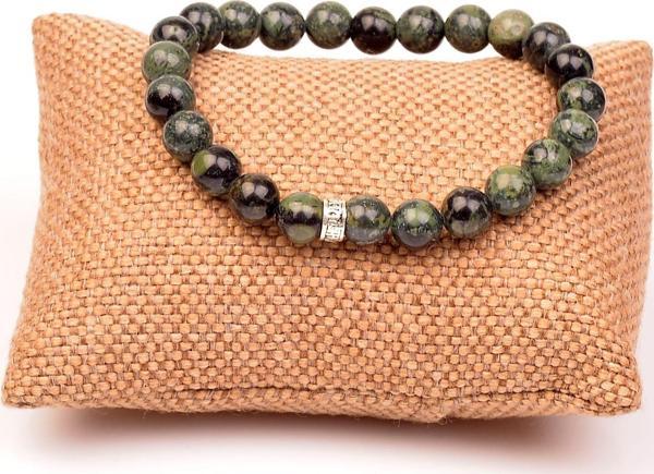 Taş Sandığı Kanbaba Jasper Taşı Bileklik ( 8 mm ) - Image 1