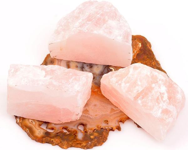 Taş Sandığı Ham Pembe Kuvars Taşı Kütle - Image 1