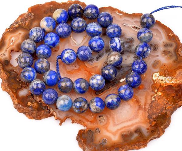 Taş Sandığı Lapis Lazuli Taşı Dizi - 10 mm - Image 1