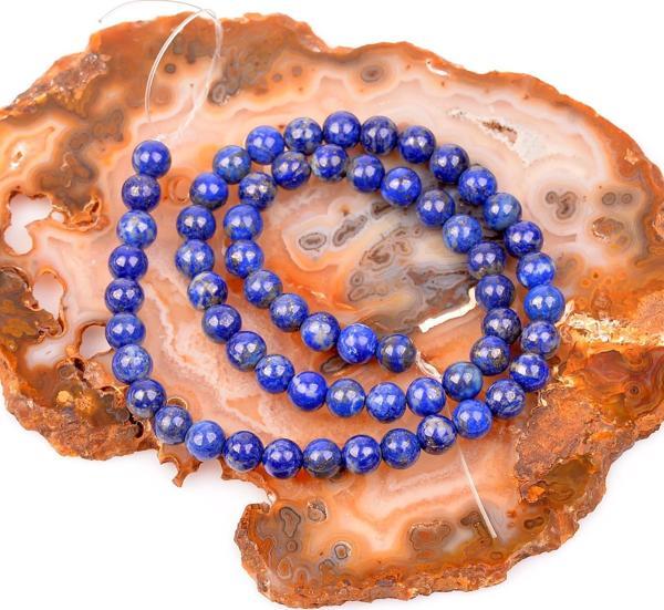 Taş Sandığı Lapis Lazuli Taşı Dizi - 6 mm - Image 1