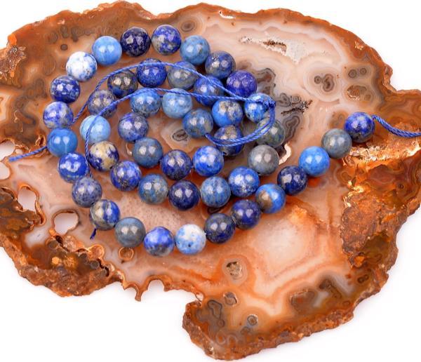 Taş Sandığı Lapis Lazuli Taşı Dizi - 8 mm - Image 1
