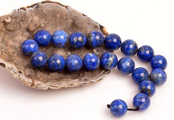 Taş Sandığı Lapis Lazuli Taşı Efe Tesbihi  - Image 1
