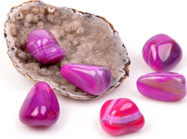 Taş Sandığı Pembe Akik Taşı Kütle - Image 1