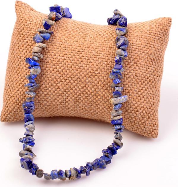 Taş Sandığı Lapis Lazuli Taşı Şekilsiz Kolye - Image 1